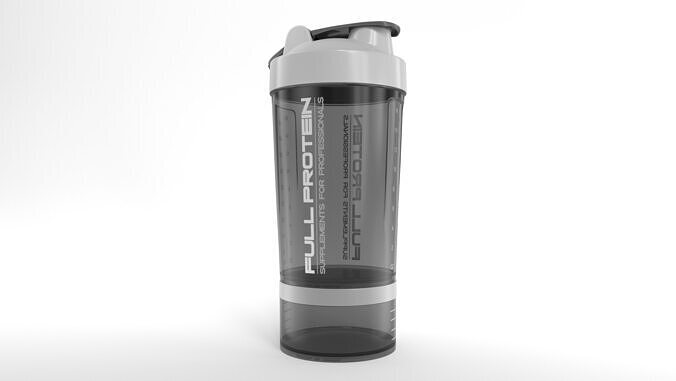 Shaker Full Protein Bottle Low-poly 3D model