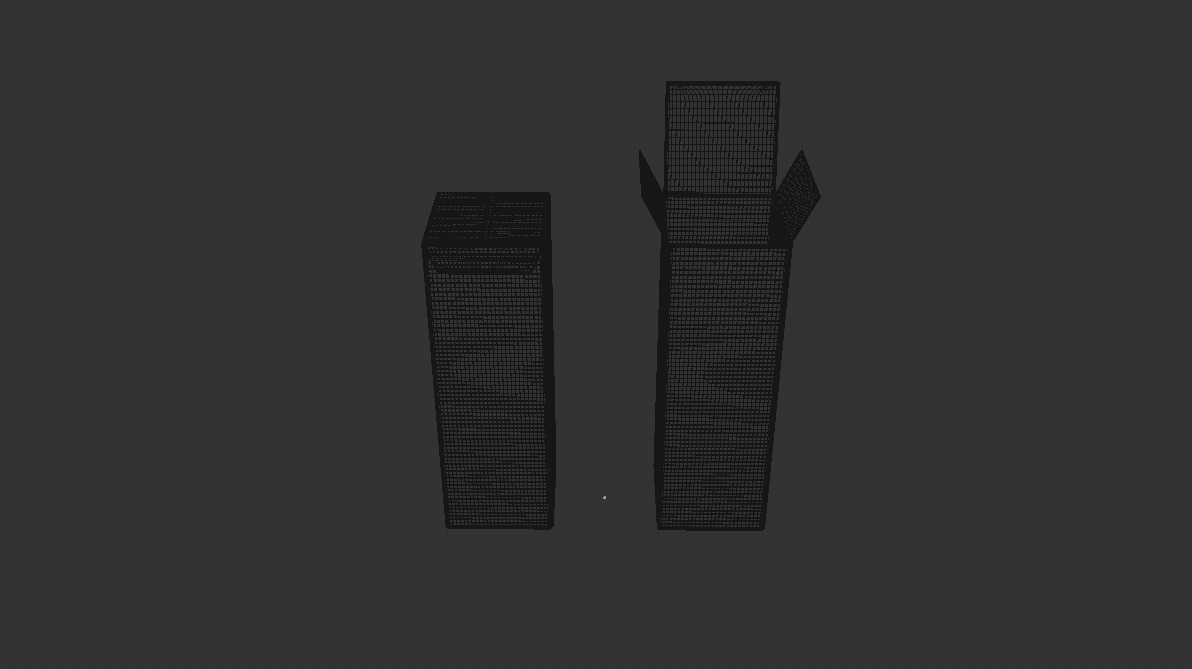 Paper Box Clamshell 3D model_3