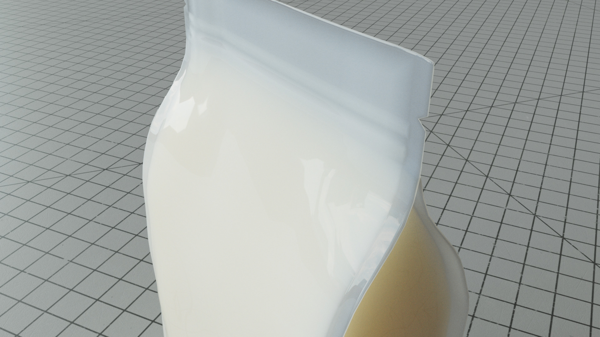 Pouch Bag Expandable 3D model_2