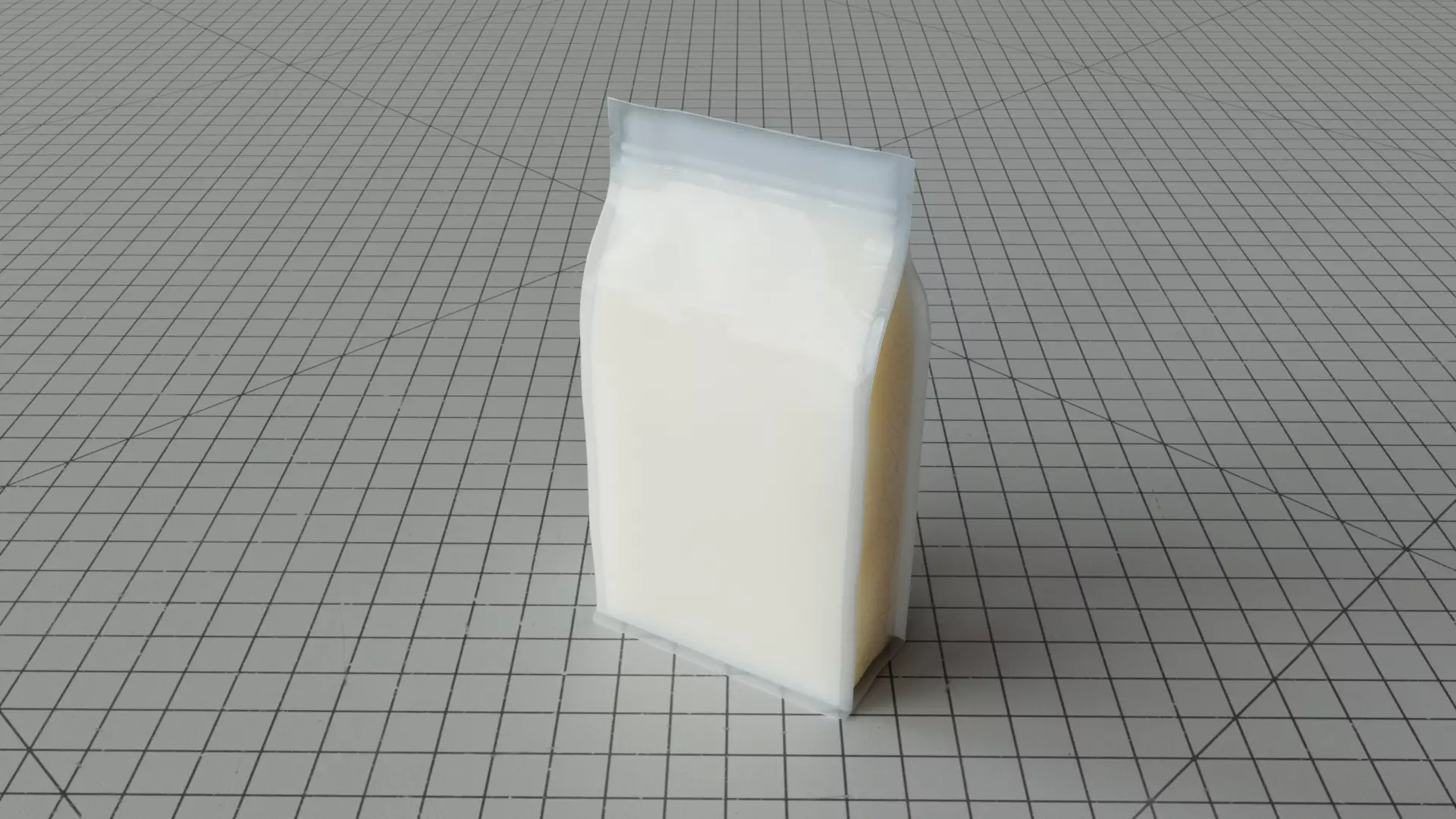 Pouch Bag Expandable 3D model_0