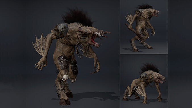 Venomclaw Fatty Low-poly 3D model