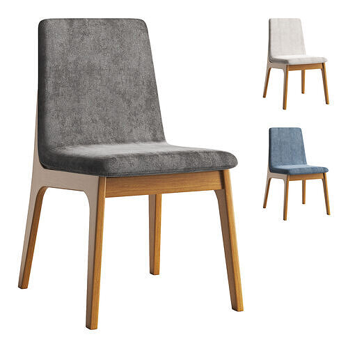 Carrie Chair Low-poly 3D model