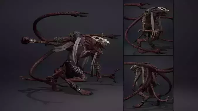 Venom Barbarian Tentacle