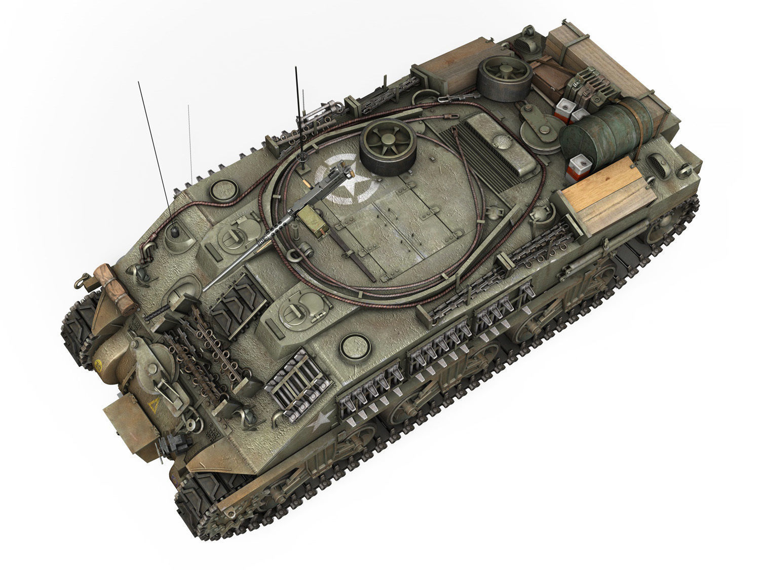 M4 Sherman ARV MK I - 151083 3D model_9