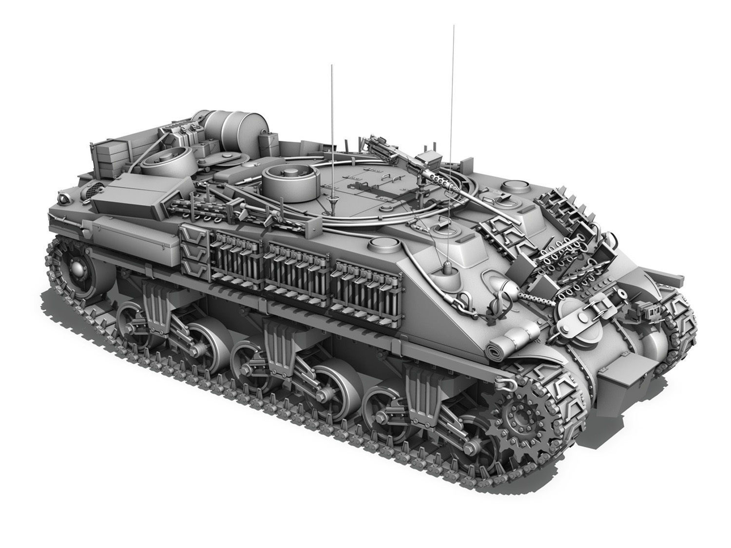 M4 Sherman ARV MK I - 151083 3D model_10