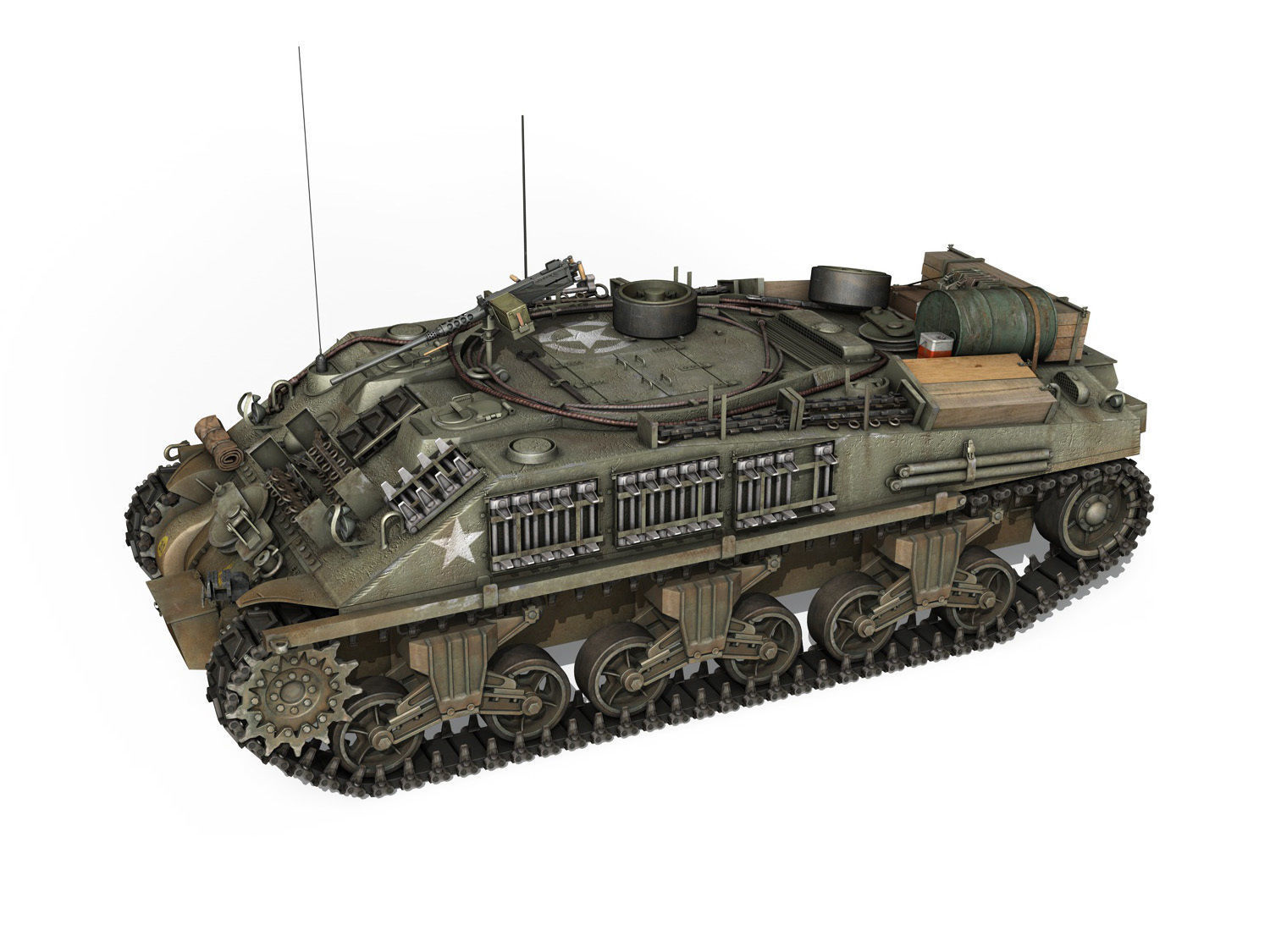 M4 Sherman ARV MK I - 151083 3D model_2