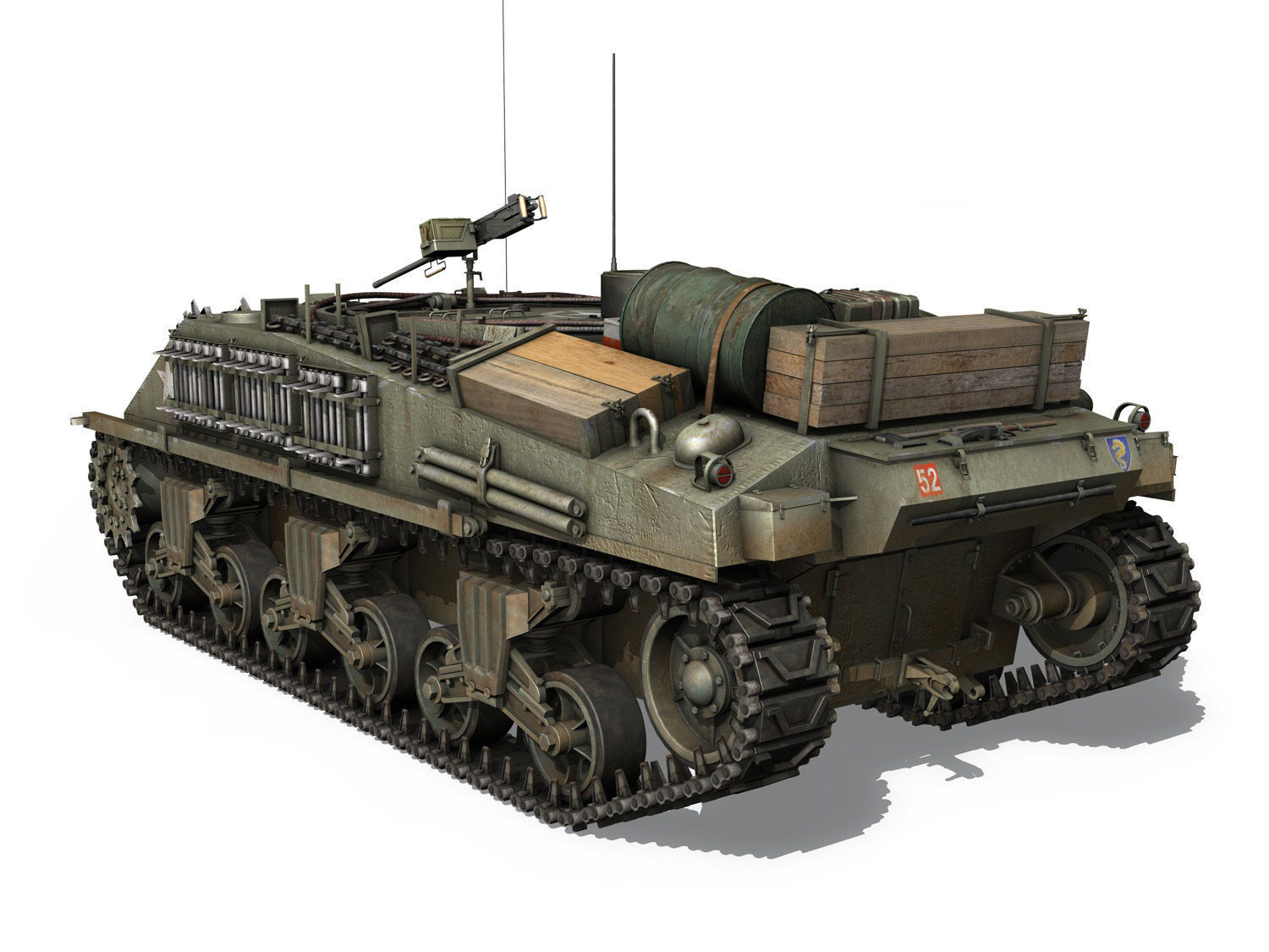 M4 Sherman ARV MK I - 151083 3D model_3