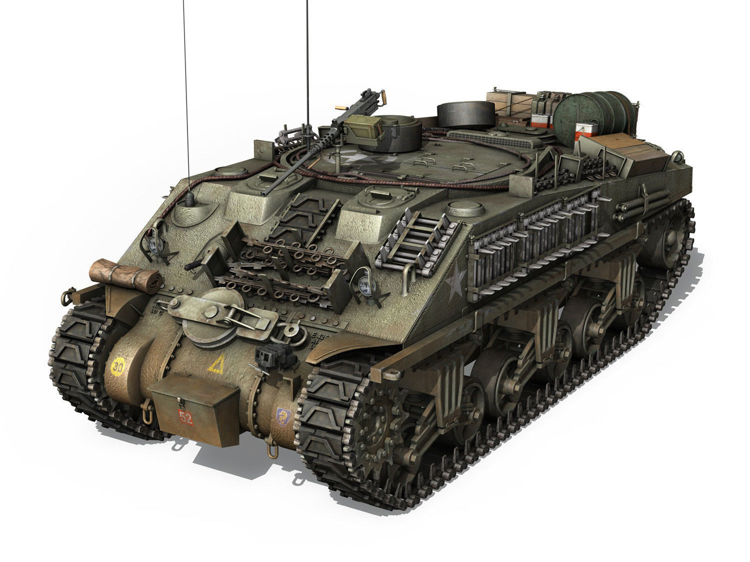 M4 Sherman ARV MK I - 151083 3D model_1