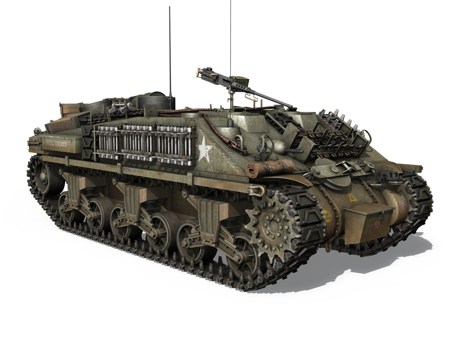 M4 Sherman ARV MK I - 151083 3D model_6