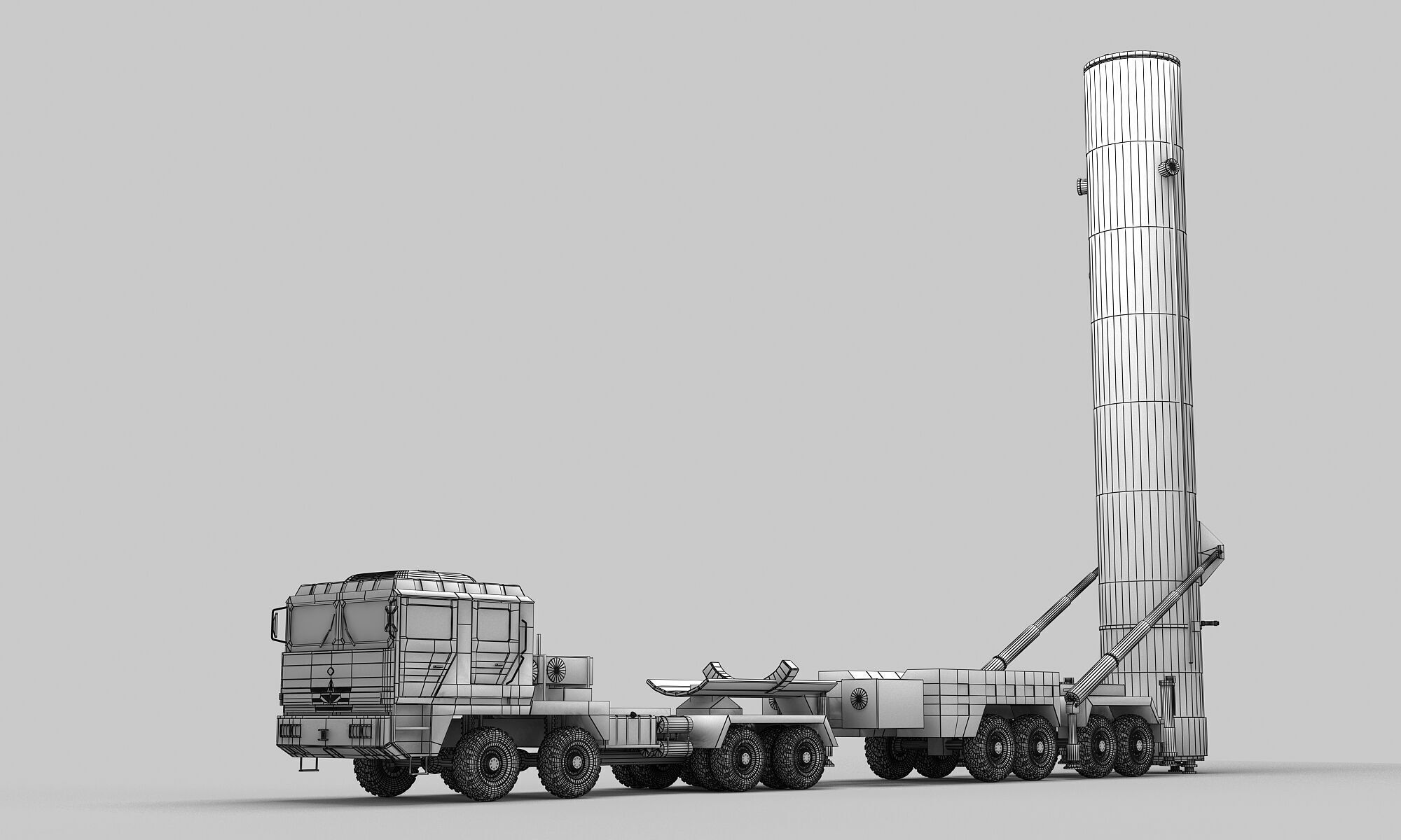 PLA DF-31 Missile 3D model_14