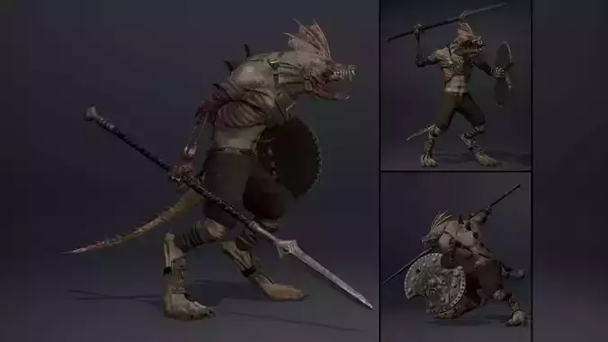Venom Spearman Damaged