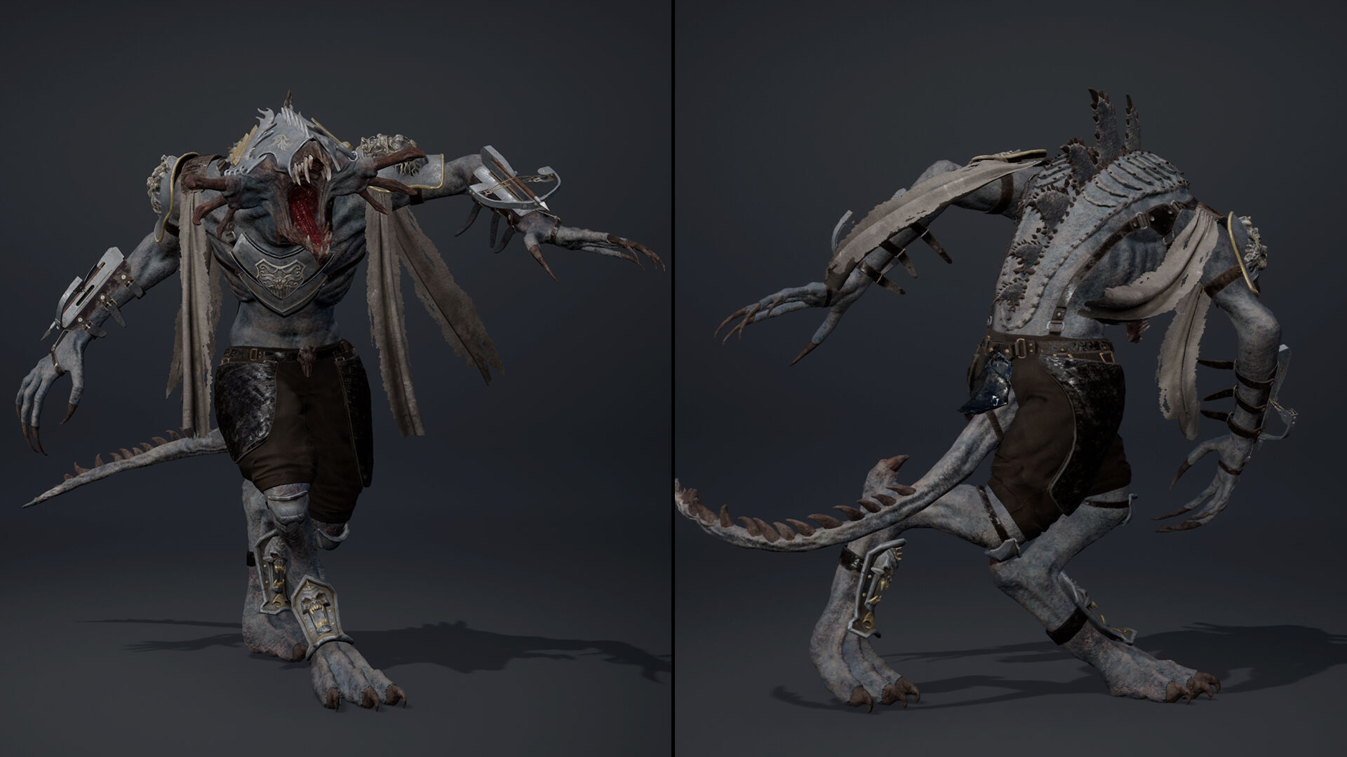 Venom Spearman Arm1 Low-poly 3D model_18