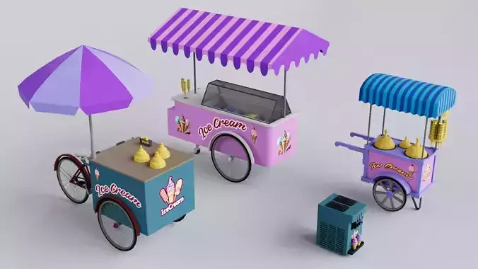 Ice Cream Carts Collection