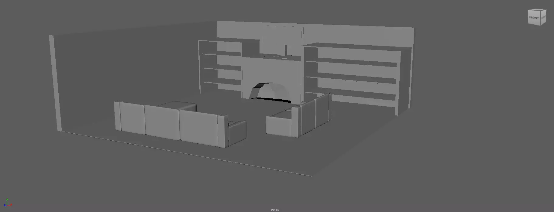 Living Room  3D model_0