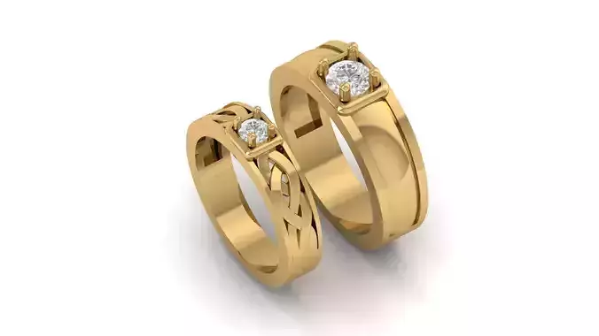 Band couple Ring