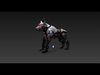 Robot dogs Vol1 Futuristic Robot Dog Concept Pack 6 Variants Low-poly 3D model_1
