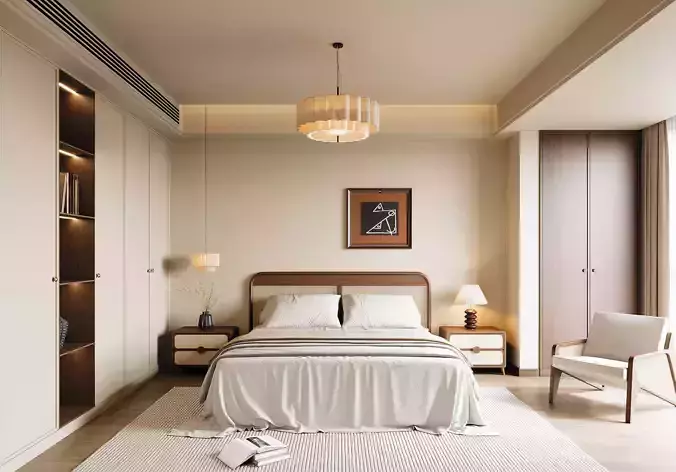   Bedroom interior 1