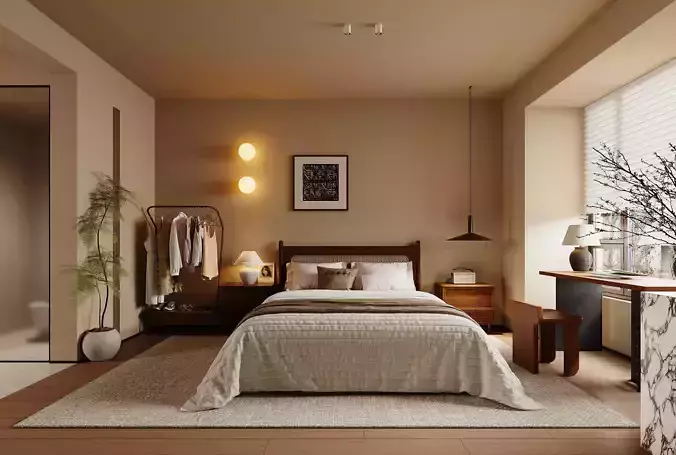  Bedroom interior 02