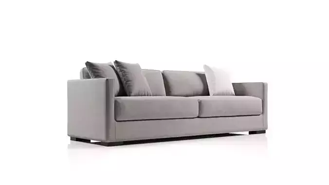Belmon Sofa Meridiani 240 cm 3D model