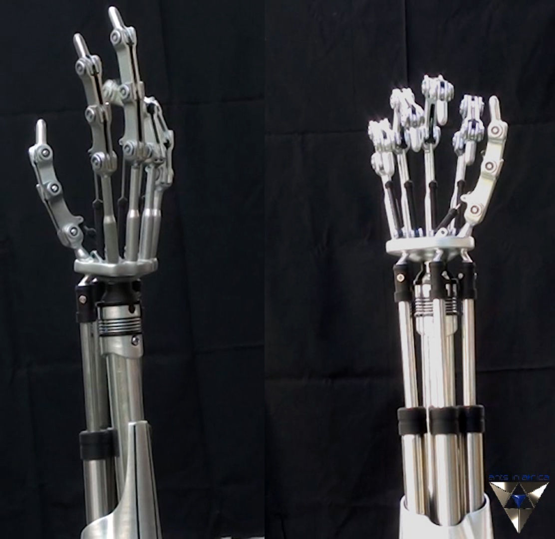 Terminator arm that works 3D print model_3