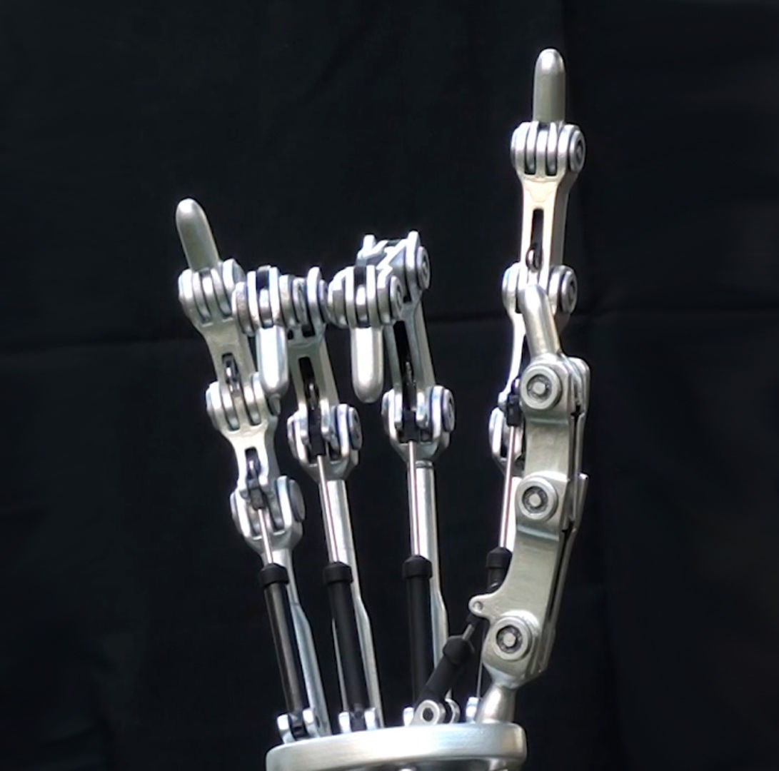 Terminator arm that works 3D print model_4
