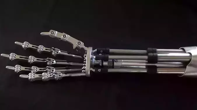 Terminator arm that works 3D print model