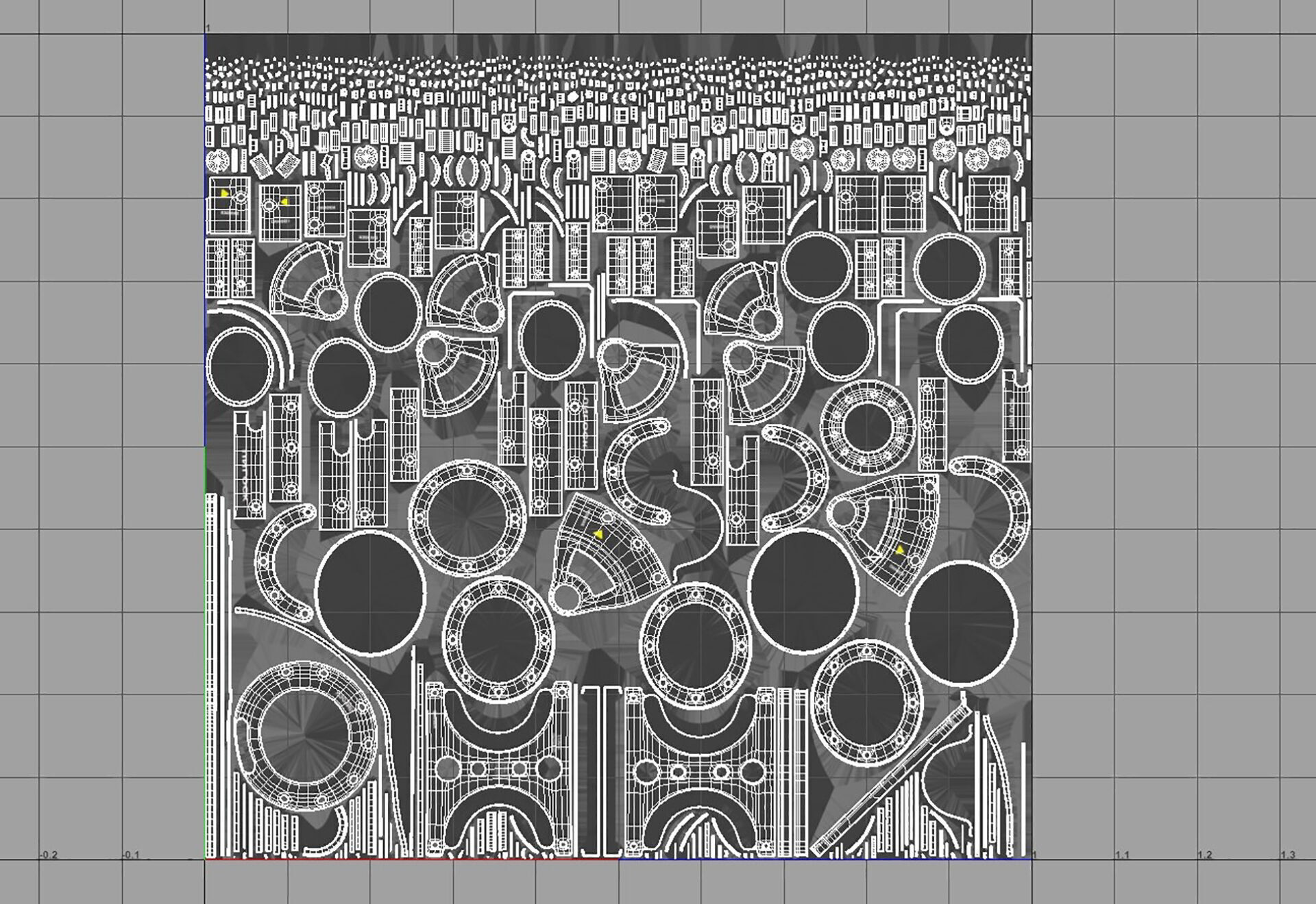 robot dog with manipulator 3D model_31