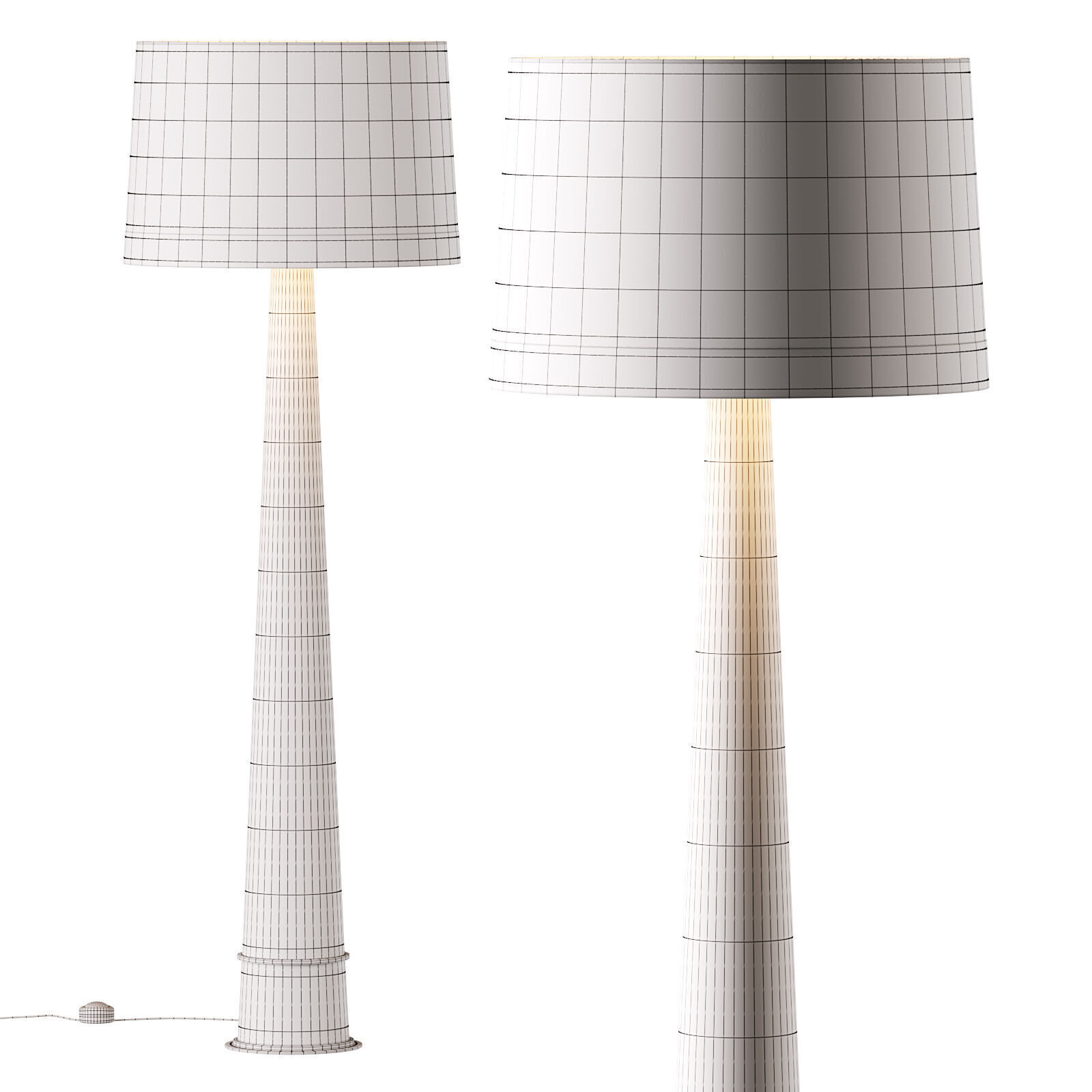 Kamile Floor Lamp 3D model_3