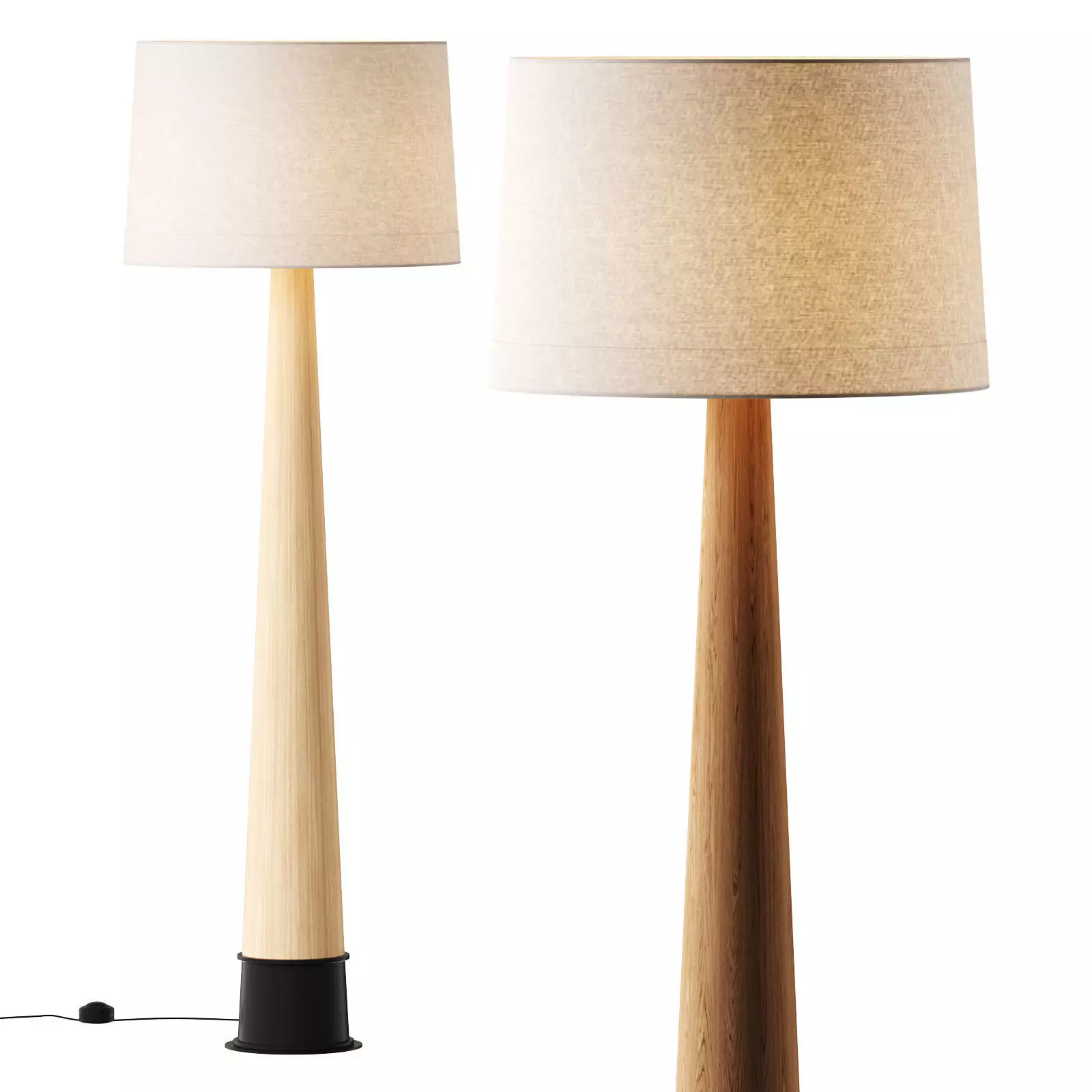 Kamile Floor Lamp 3D model_0