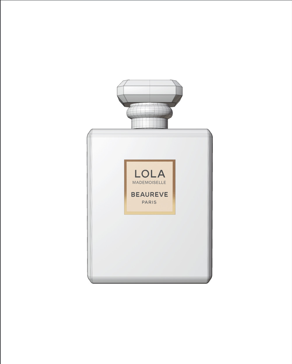 Luxury Perfume - Realistic 3D model_1