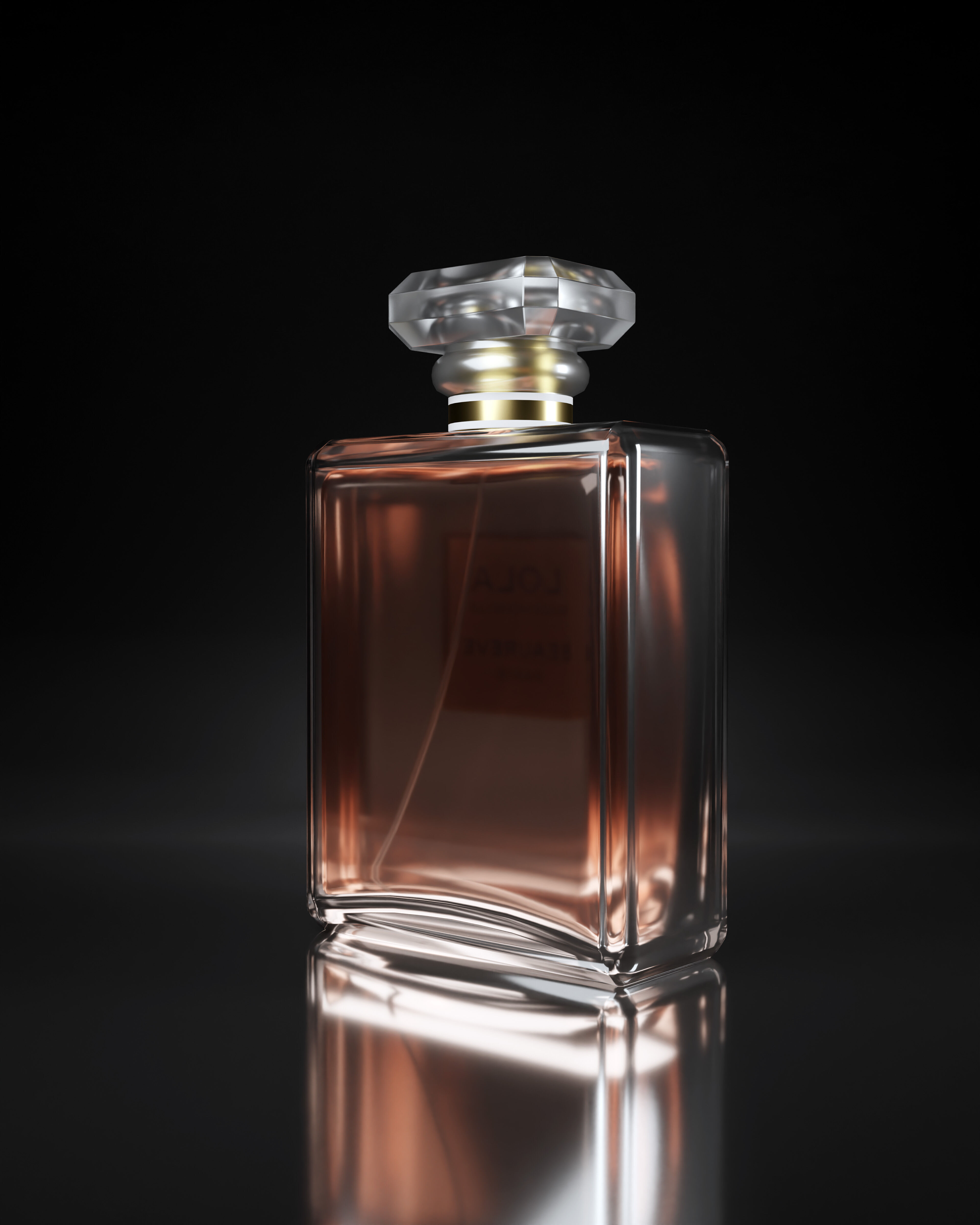 Luxury Perfume - Realistic 3D model_2