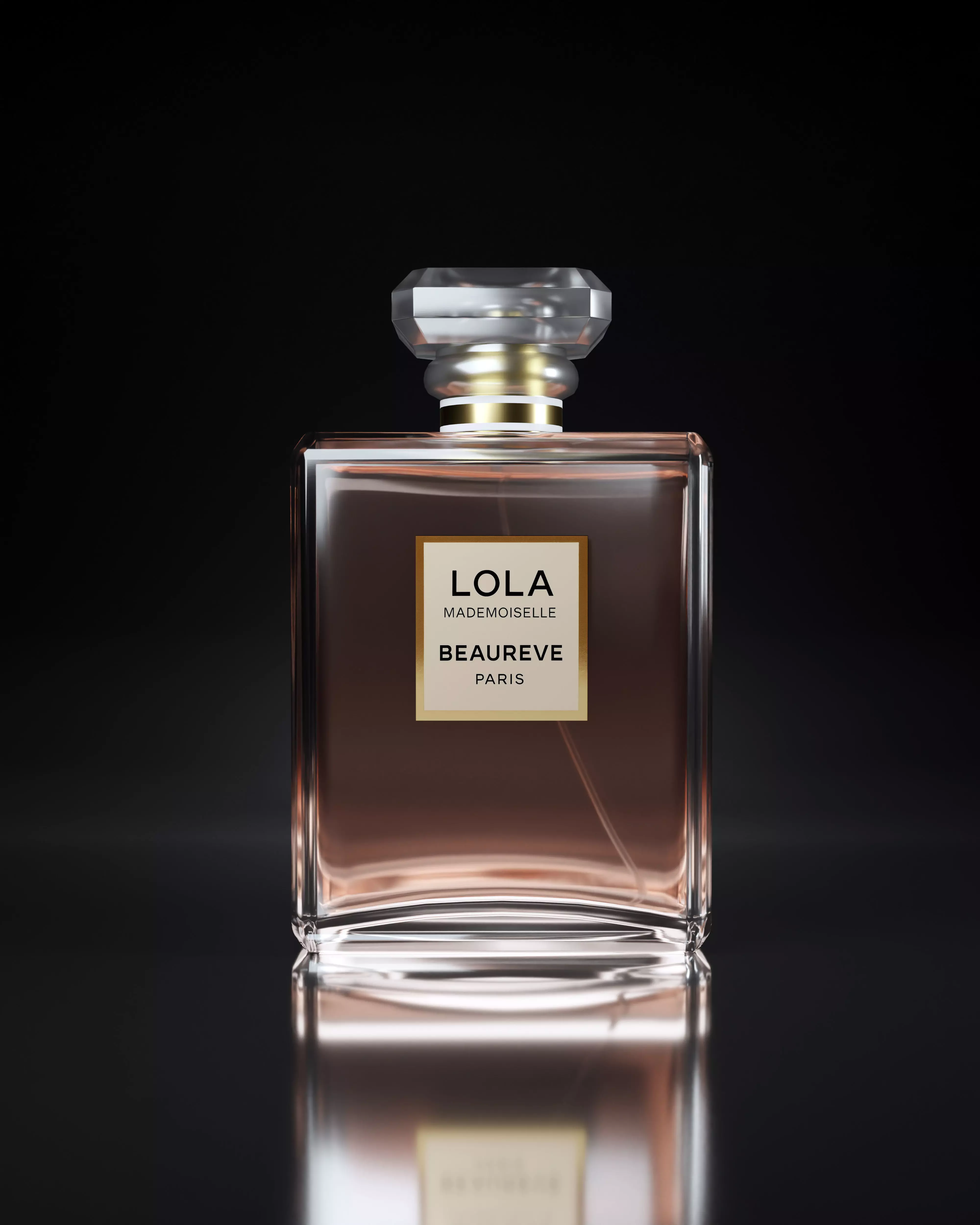 Luxury Perfume - Realistic 3D model_0