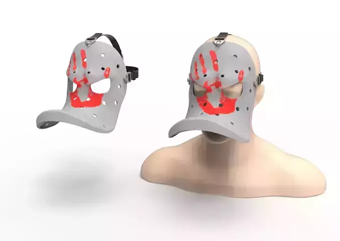 Mask angry duck 3D model