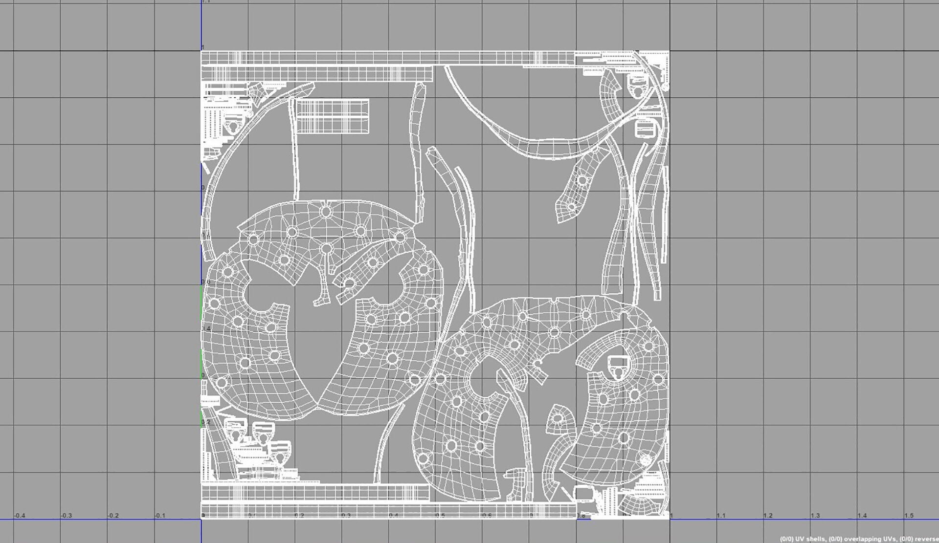 Mask angry duck 3D model_11