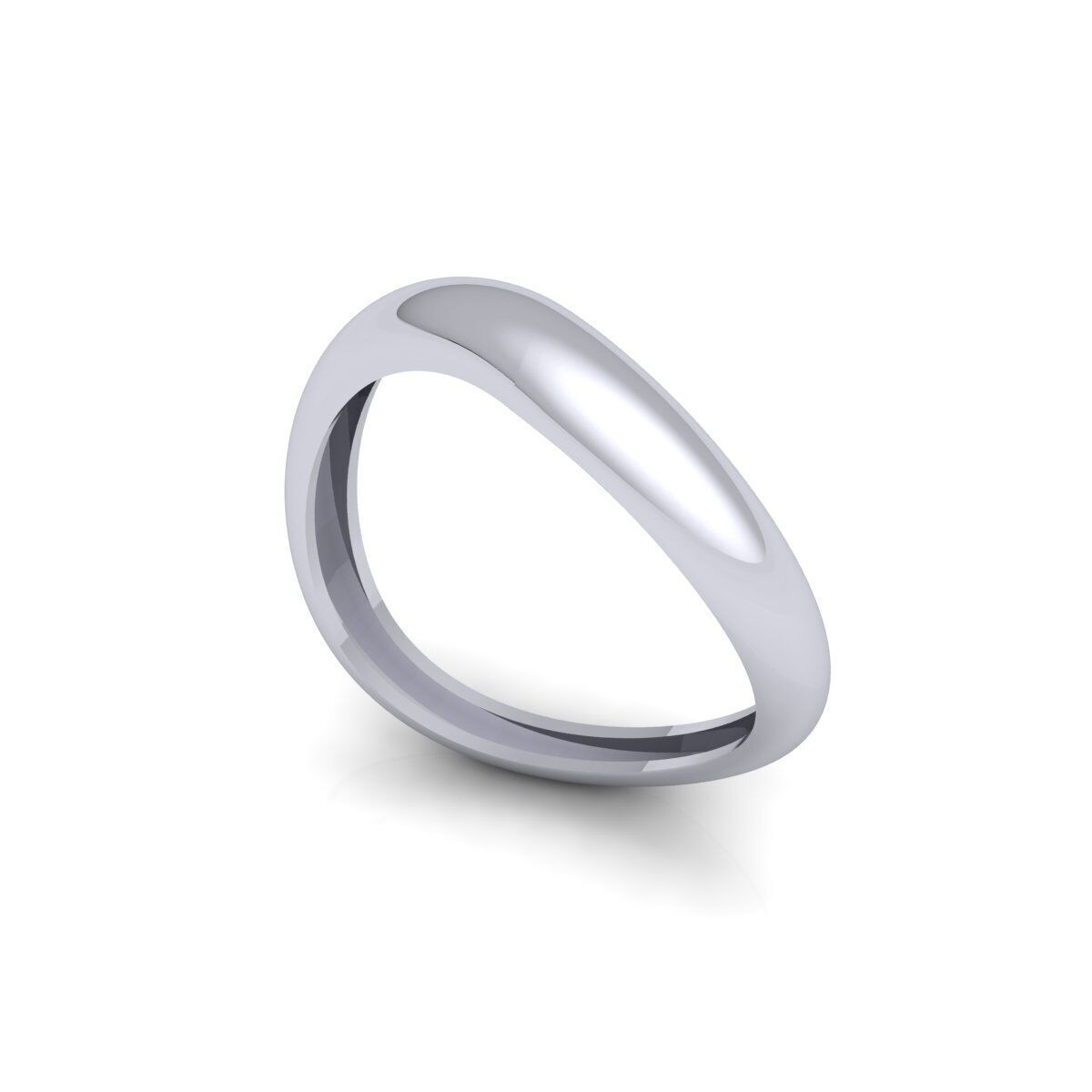 Band Diamond Ring 3d Model and Redner  3D print model_11