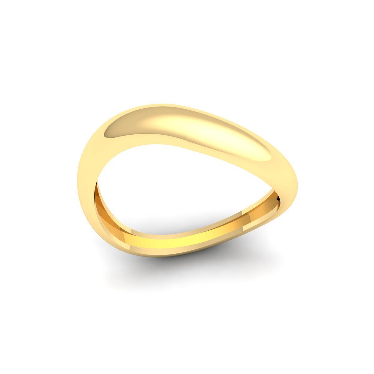 Band Diamond Ring 3d Model and Redner  3D print model_1