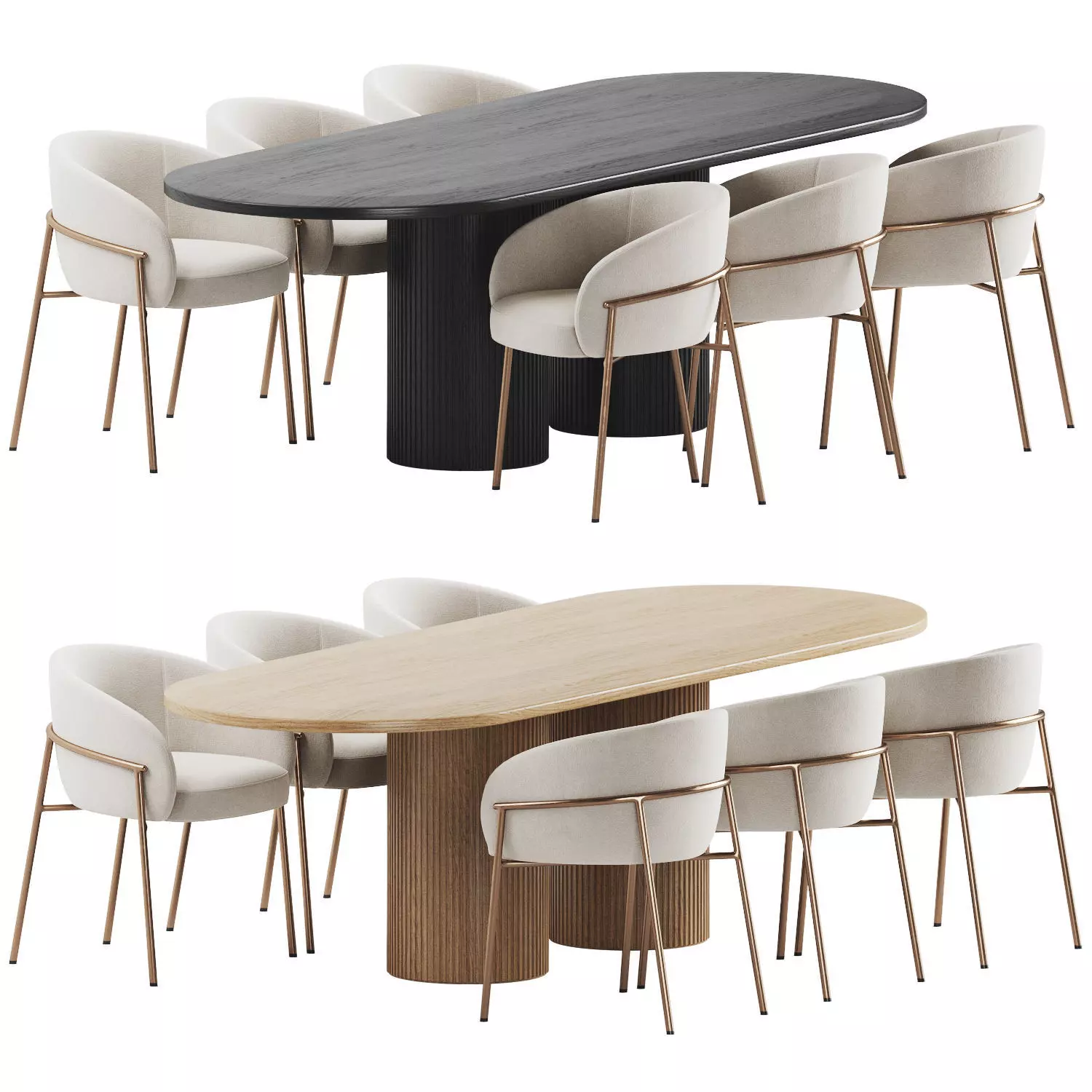 Dining Set 21 3D model