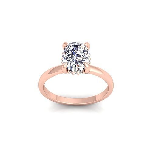 Engagement Ring 1 3d Model and Render  3D print model