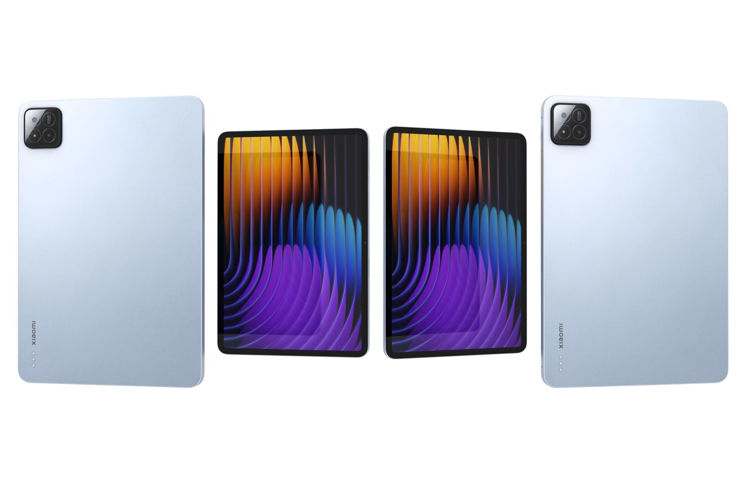 Xiaomi Pad 7 Pro Blue 3D model_3