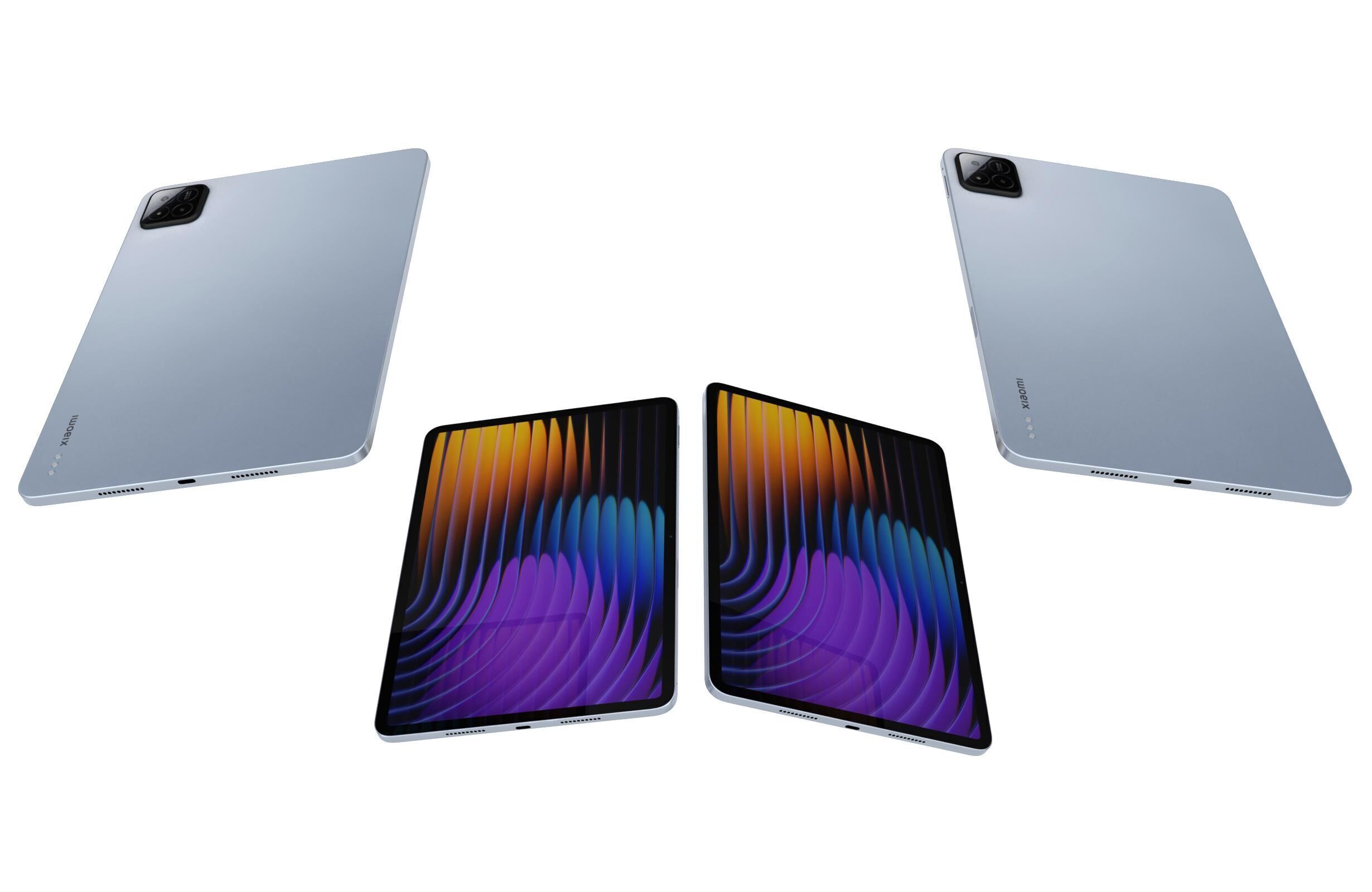 Xiaomi Pad 7 Pro Blue 3D model_5