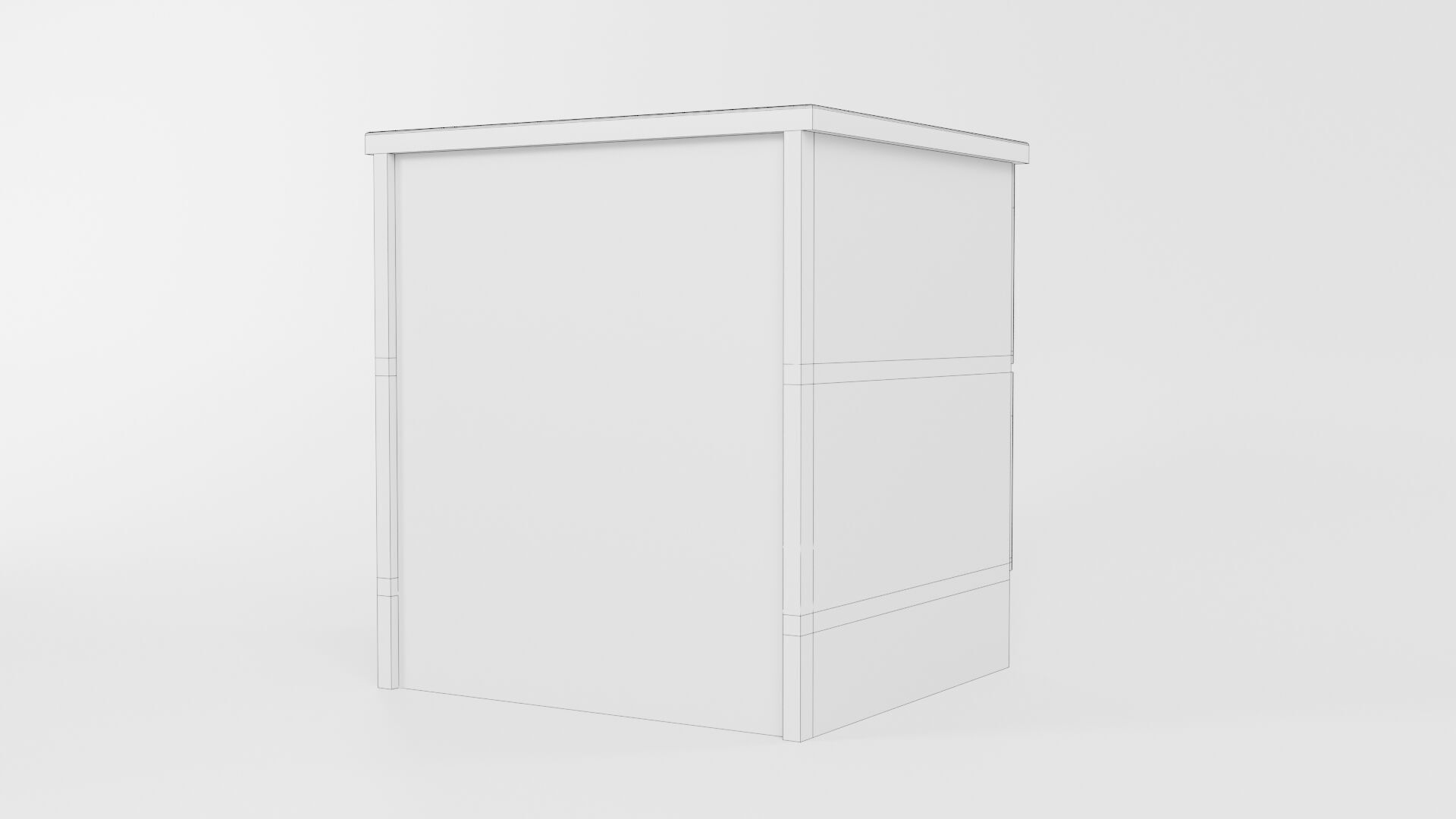 Side Table CG22 3D model_9