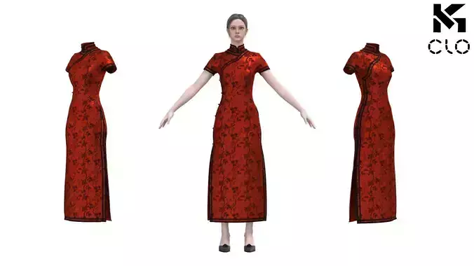 Classic Authentic Cheongsam Qipao Chinese traditional Attire