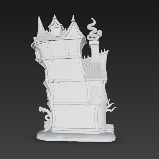 Arcane Aerie Manor 3D print model_17