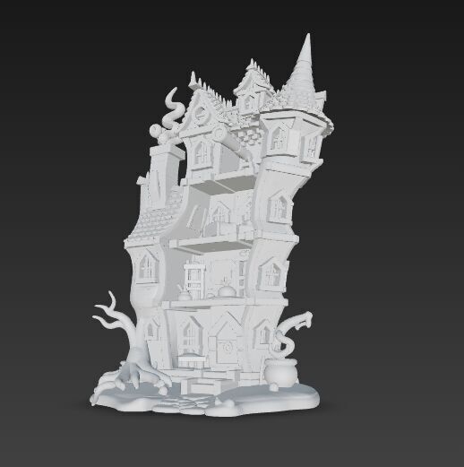 Arcane Aerie Manor 3D print model_19