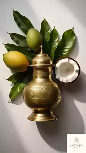 Vastu Water Pot - North Zone Low-poly 3D model