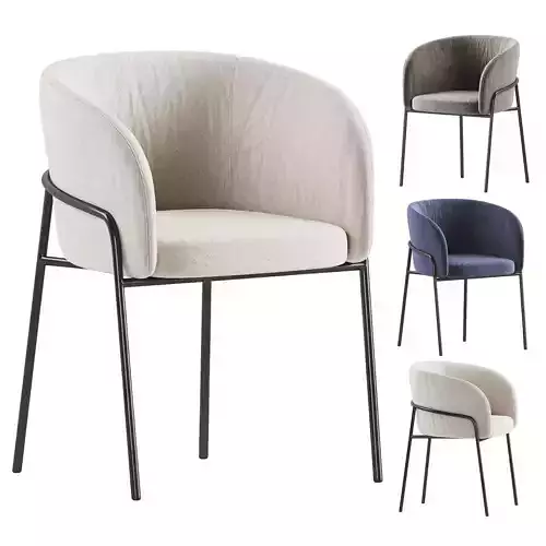 La Redoute Laika Dining Chair 3D model