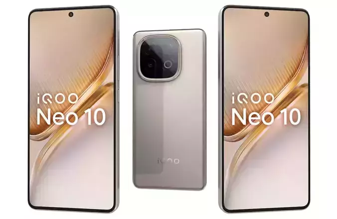 Vivo iqoo Neo 10 Titanium Chrome india