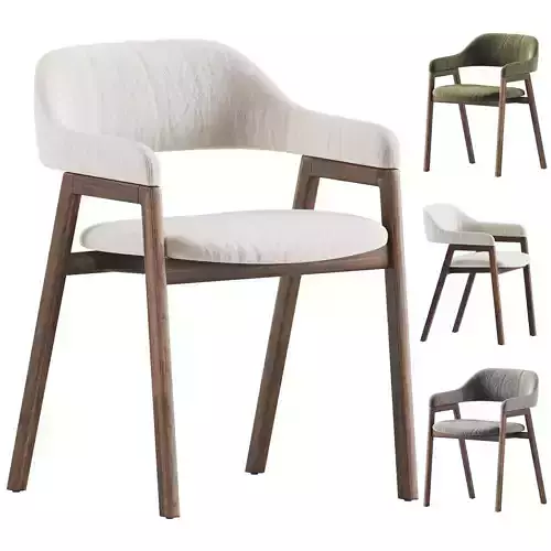 Article Savis Dining Chair 3D model