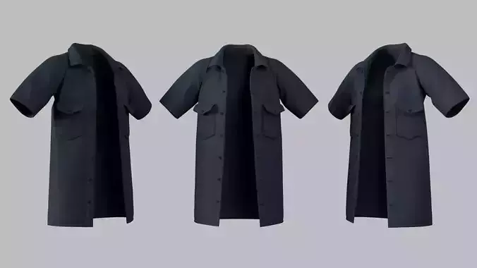 Female Jacket 01 Dark Blue