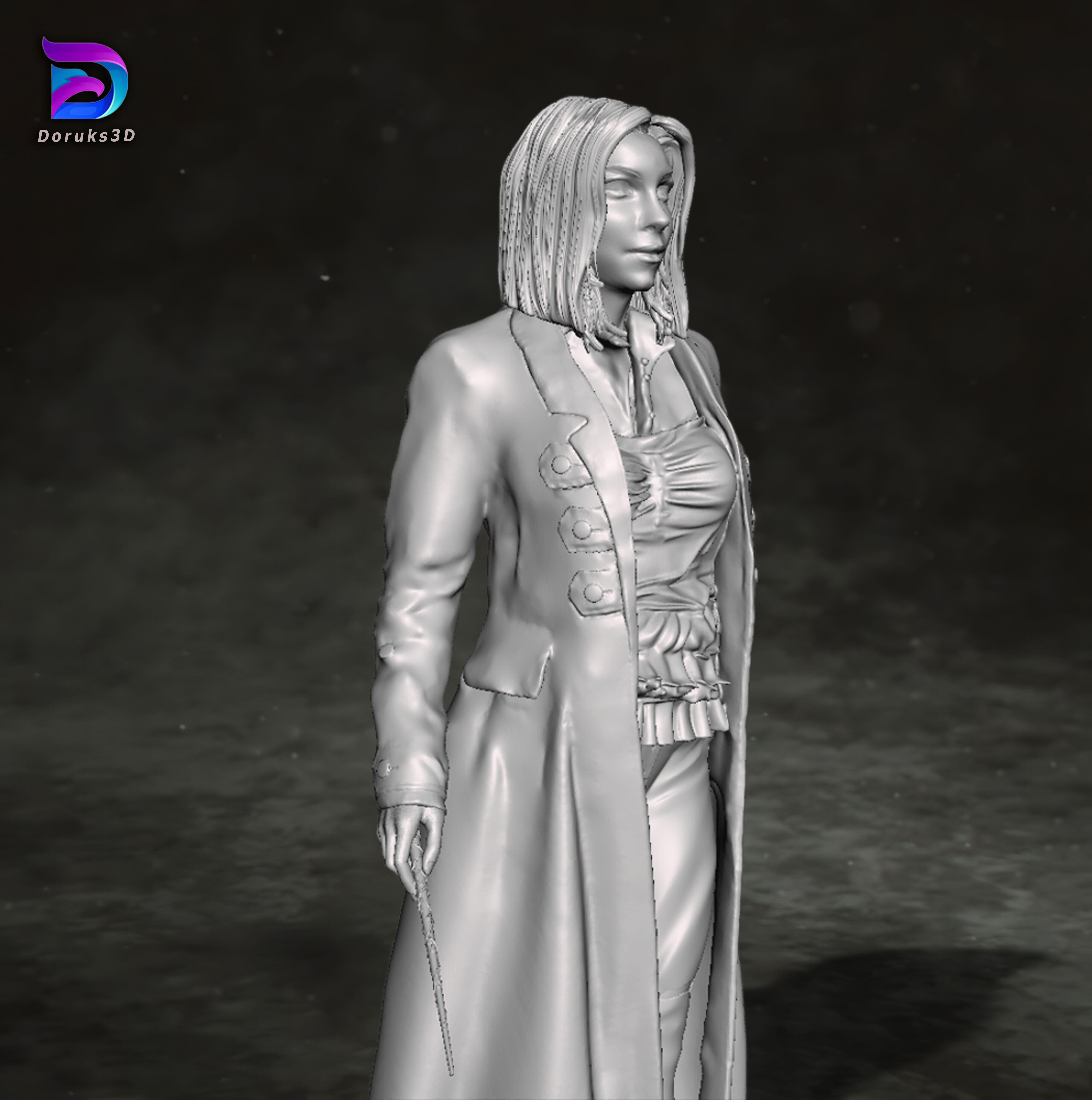 Nymphadora Tonks Harry Potter Action Custom 3D Print Model 3D print model_5